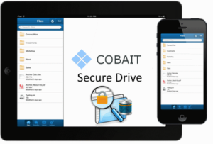 secure drive, security and compliance by COBAIT and BizTRAQ